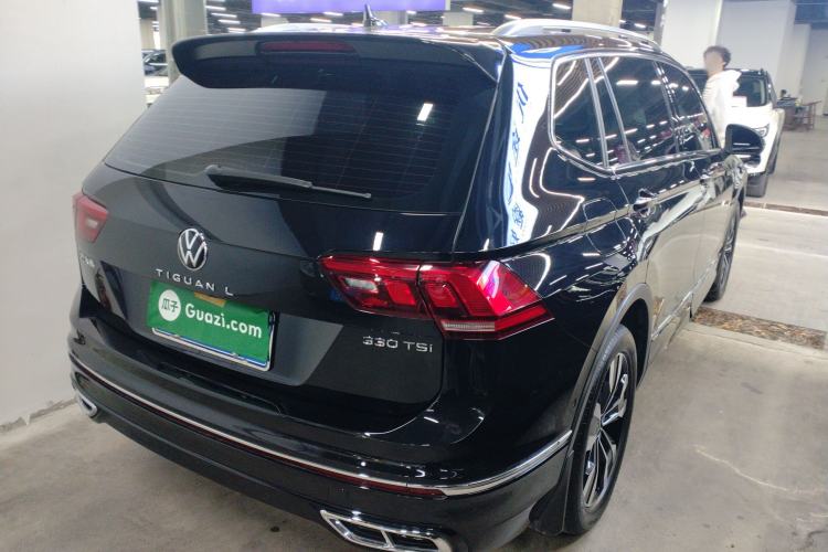 Used Volkswagen Tiguan L 2024 Outstanding Model 330TSI Automatic Two-Wheel Drive R-Line Dragon Glory Edition Rear Right 45 Deg