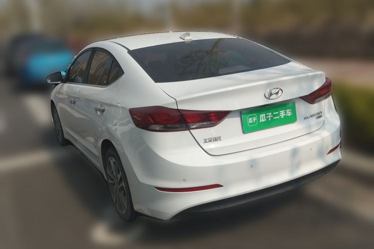 Used Hyundai Elantra (6th Generation / Lingdong) 2016 1.6L Automatic ZhiXuan – Elite Version Rear Left 45 Deg