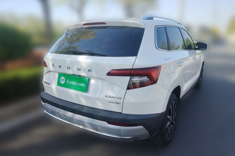 Used Skoda Karoq 2019 TSI280 Smart Drive Deluxe Edition China VI Standard Rear Right 45 Deg