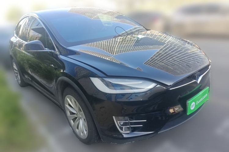 Used Tesla Model X 2019 Long-Range Version Front Right 45 Deg