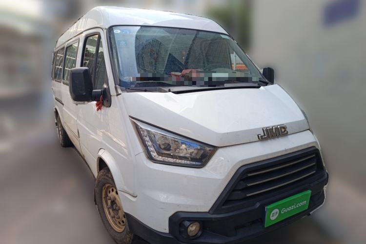 Used JMC Transit 2017 2.8T Commercial Version Long Wheelbase Mid-Roof 6/7/8-Seater JX493
