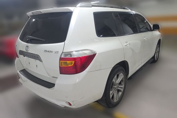 Used Toyota Highlander 2009 3.5L 4x4 7-Seater Luxury Edition Rear Right 45 Deg