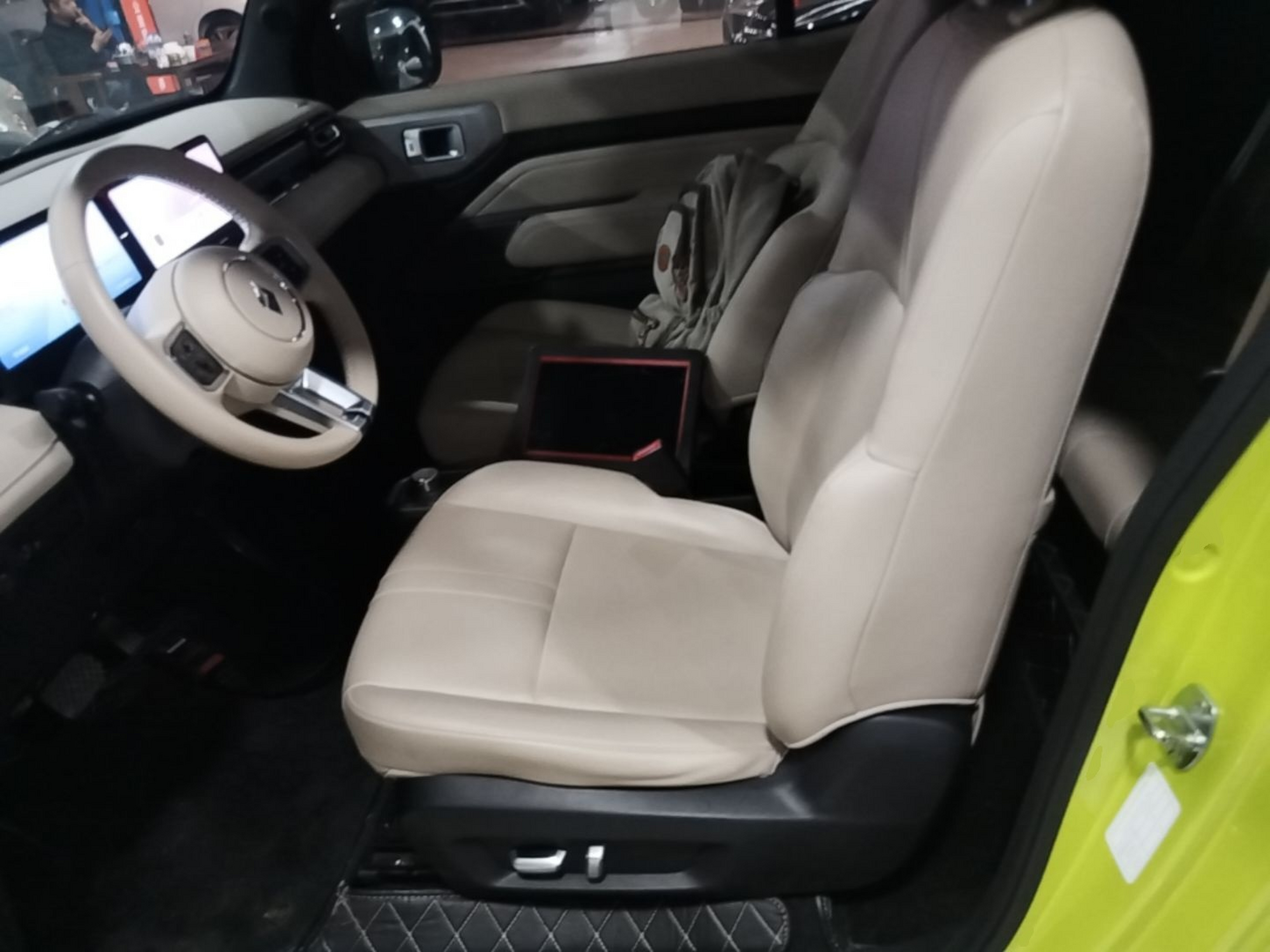 Avant de la voiture