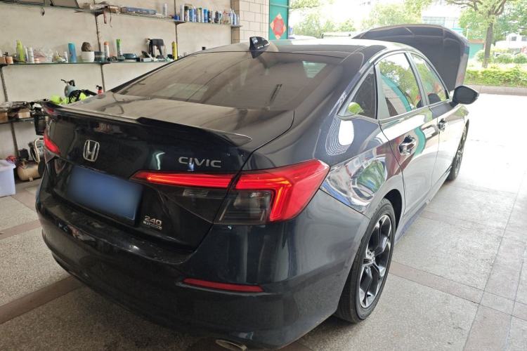 Used Honda Civic 2022 240TURBO CVT Dynamic Edition Rear Right 45 Deg