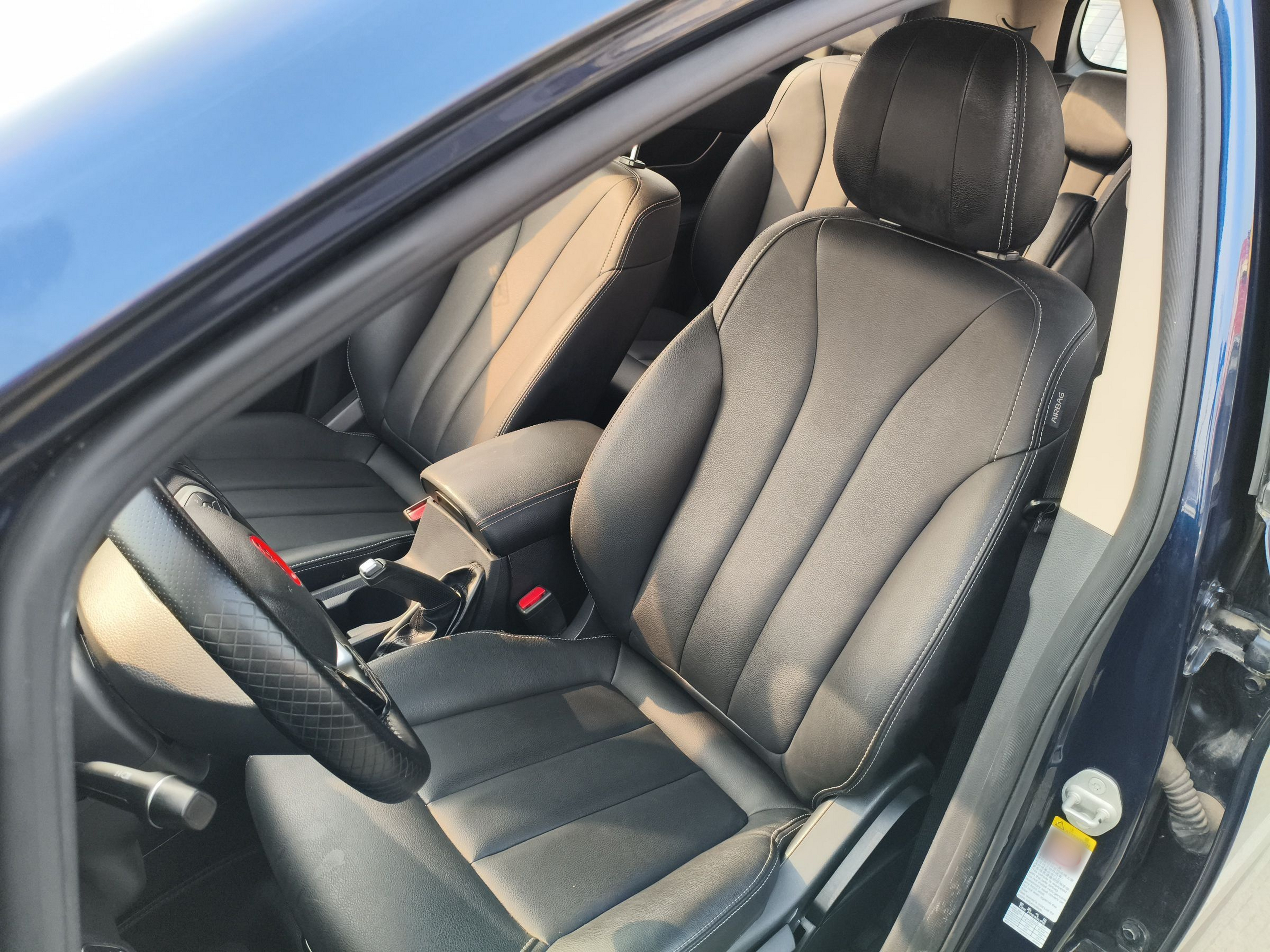Avant de la voiture