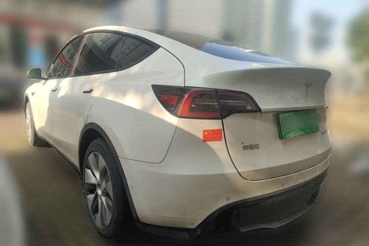 Used Tesla Model Y 2022 Revised Version Rear-Wheel Drive Rear Left 45 Deg