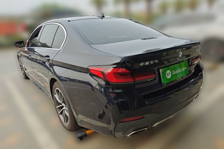 Used BMW 5 Series New Energy 2021 535Le M Sport Package Rear Left 45 Deg