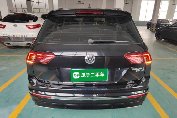 Used Volkswagen Tiguan L 2020 330TSI Automatic Two-Wheel Drive R-Line Flagship Version China VI Standard Rear