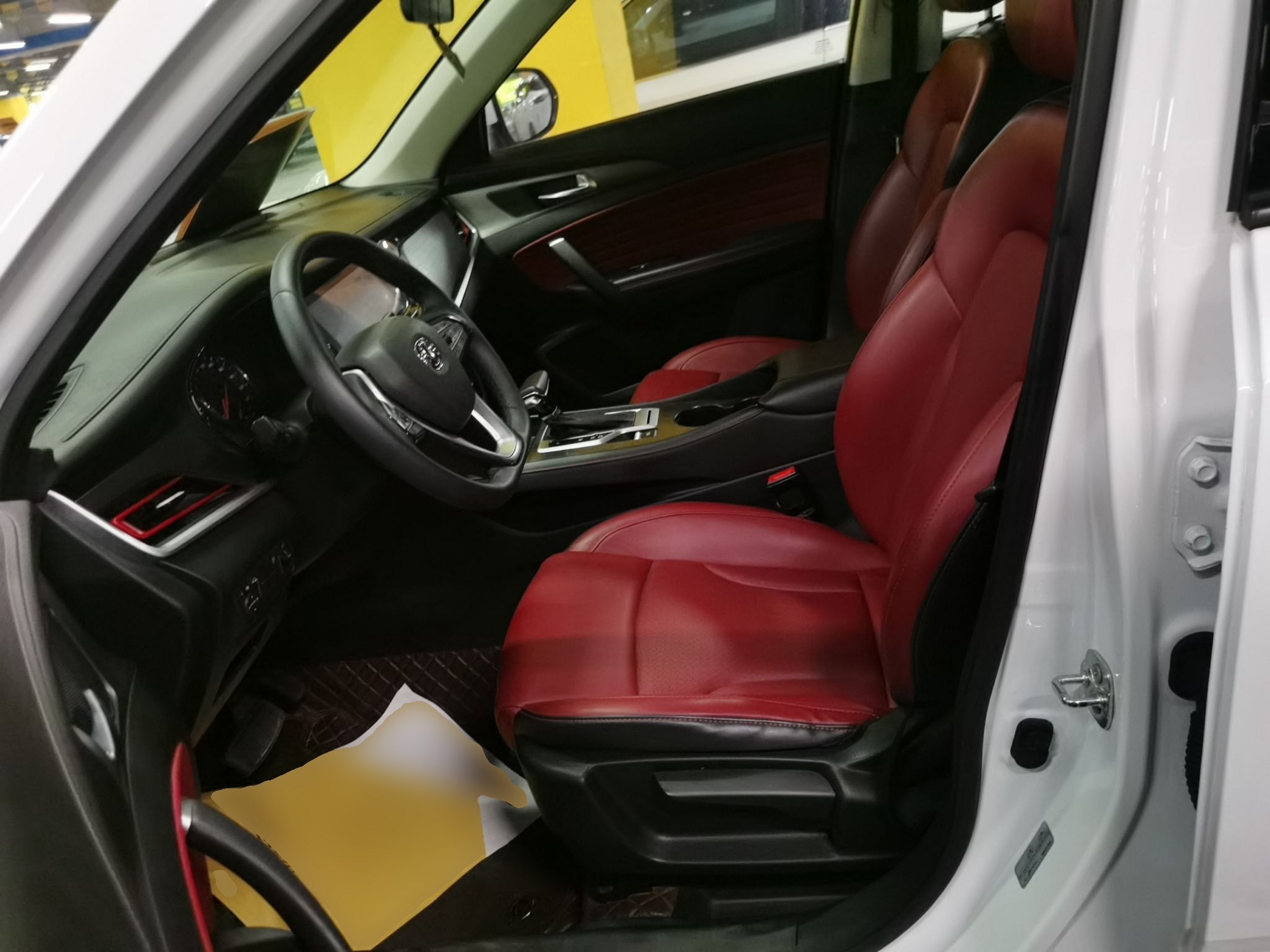 Avant de la voiture