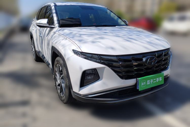 Used Hyundai Tucson 2021 Tucson L 1.5T DCT GLX Elite Edition Front Right 45 Deg