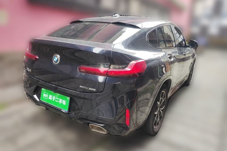 Used BMW X4 2022 xDrive 25i M Sport Package Rear Right 45 Deg