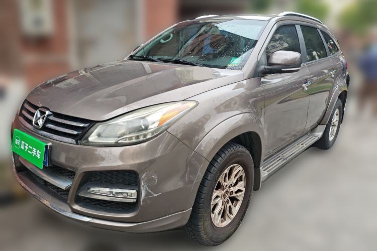 Used JMC Yusheng S350 2014 2.4T Automatic 2WD Diesel Luxury Version with Sunroof 7 Seats