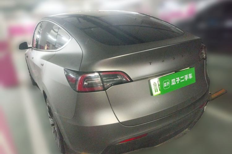 Used Tesla Model Y 2022 Revised Version Rear-Wheel Drive Rear Left 45 Deg