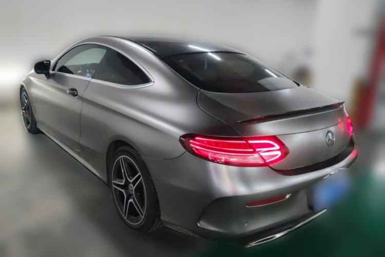 Used Mercedes-Benz C-Class 2022 C 260 Coupe Rear Left 45 Deg