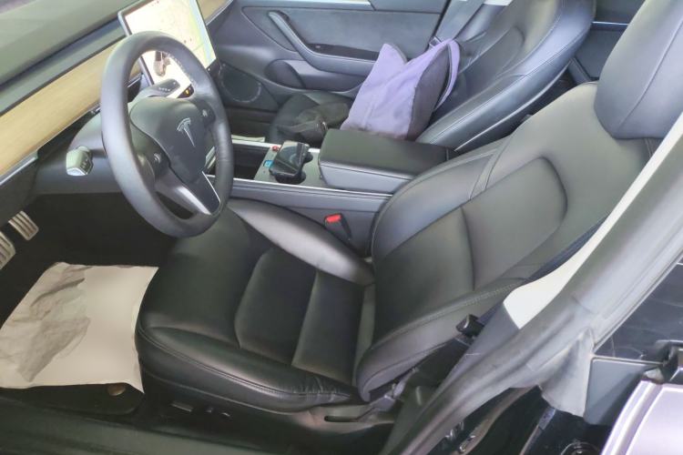 Used Tesla Model 3 2021 Performance High-Performance All-Wheel-Drive Version Left Front Seat
