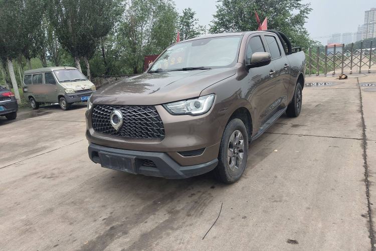 Used Great Wall Poer 2021 2.0T Commercial Version Automatic Diesel 4x4 Elite Long-Box GW4D20M