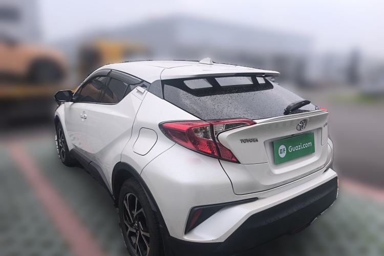 Used Toyota C-HR 2018 2.0L Leading with Sunroof China V Standard Rear Left 45 Deg