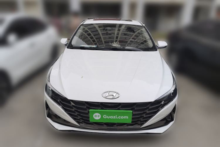 Used Hyundai Elantra 2021 1.5L CVT LUX Prestige Edition Front