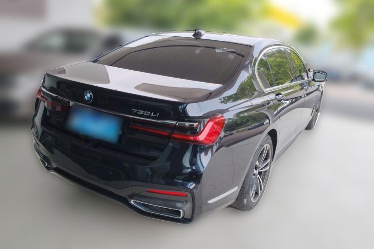 Used BMW 7 Series 2019 Restyled 730Li M Sport Package Rear Right 45 Deg