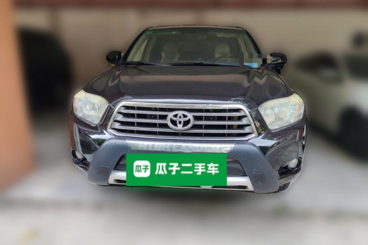 Used Toyota Highlander 2009 2.7L Two-Wheel Drive 7-Seater Luxury Edition Front