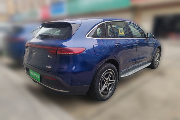 Used Mercedes-Benz EQC 2021 EQC 400 4MATIC Rear Right 45 Deg
