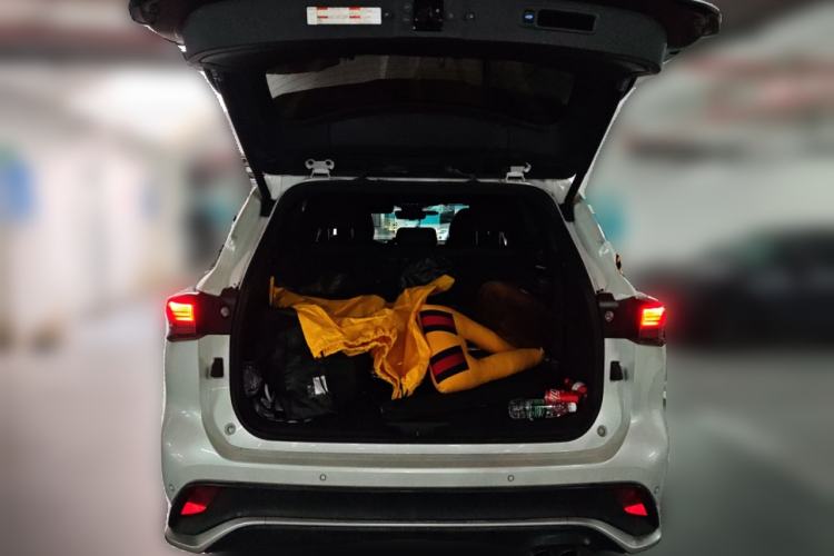 Used Toyota Crown Kluger 2021 2.5L HEV Four-Wheel Drive Premium Edition Trunk