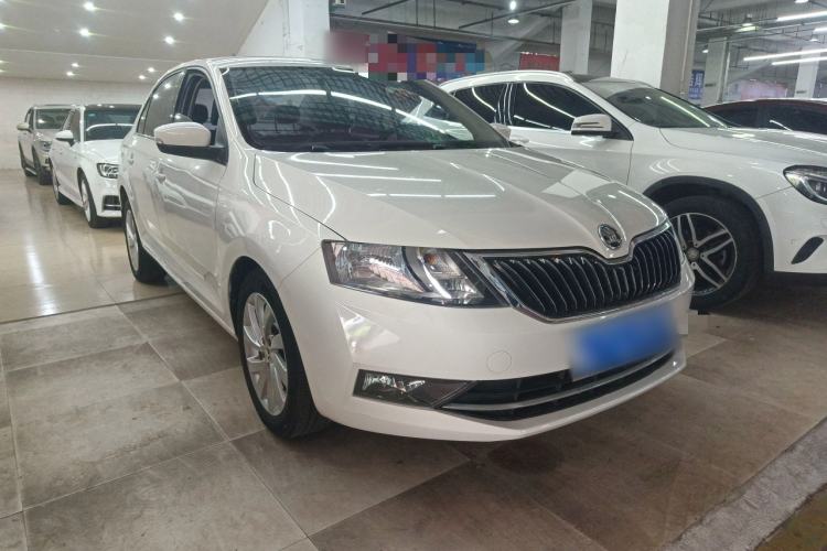 Used Skoda Rapid 2019 1.5L Automatic Comfort Edition China V Standard Front Right 45 Deg