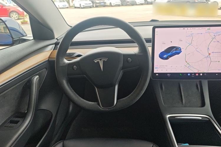 Used Tesla Model 3 2021 Standard Range Rear-Wheel Drive Upgraded Version 3D6 Steering Wheel