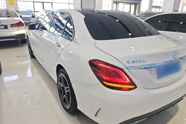 Used Mercedes-Benz C-Class 2021 C 260 L Sport Edition Star Collection Rear Left 45 Deg