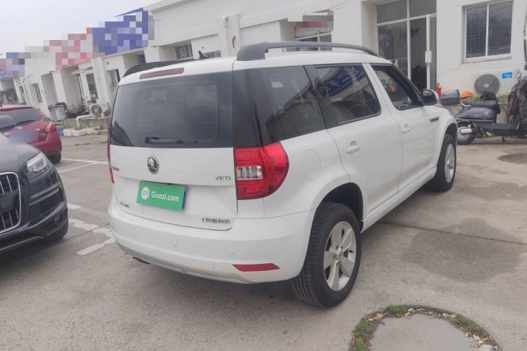 Used Skoda Yeti 2017 TSI280 DSG Advanced Edition Rear Right 45 Deg