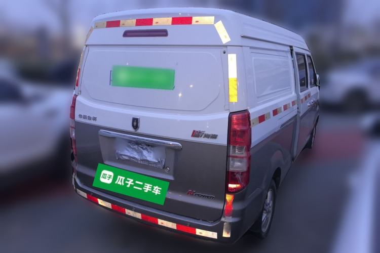 Used Jinbei New Hiace X30L 2018 1.5L Box Truck Business Edition DLCG14 Rear Right 45 Deg