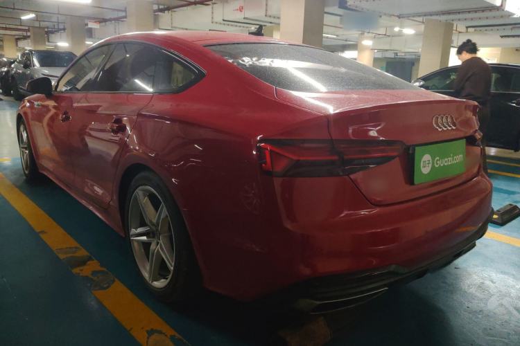 Used Audi A5 2021 Sportback 40 TFSI Stylish and Elegant Model Rear Left 45 Deg