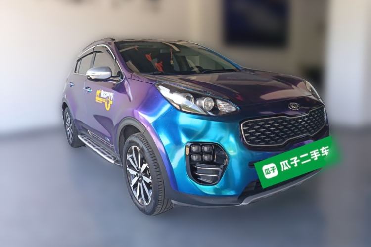 Used Kia KX5 2016 1.6T Automatic Two-Wheel Drive DLX Front Right 45 Deg