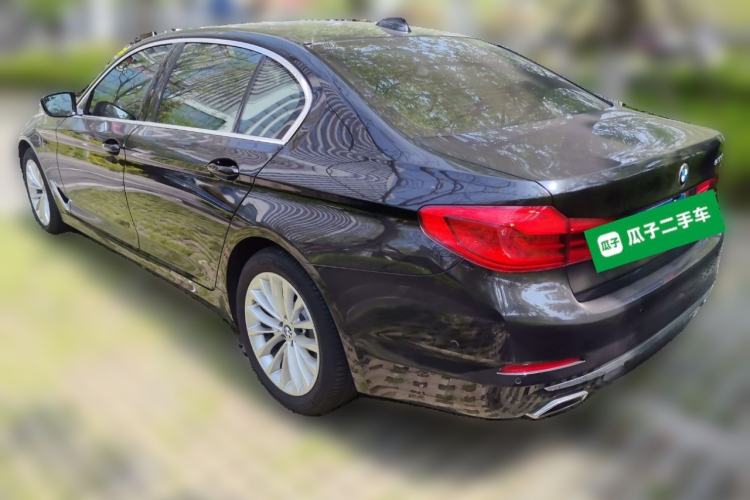 Used BMW 5 Series 2020 530Li Luxury Edition Premium Package Rear Left 45 Deg