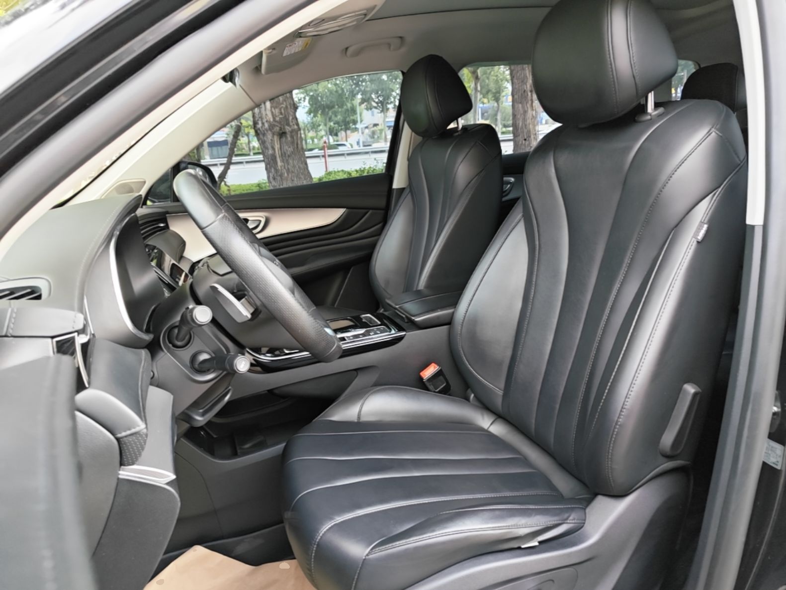 Avant de la voiture