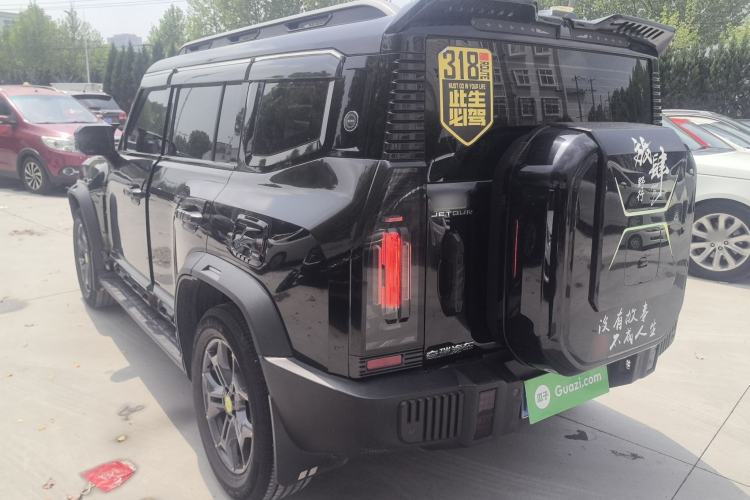 Used JETOUR Traveler 2023 2.0T All-Wheel-Drive CrossPRO Rear Left 45 Deg