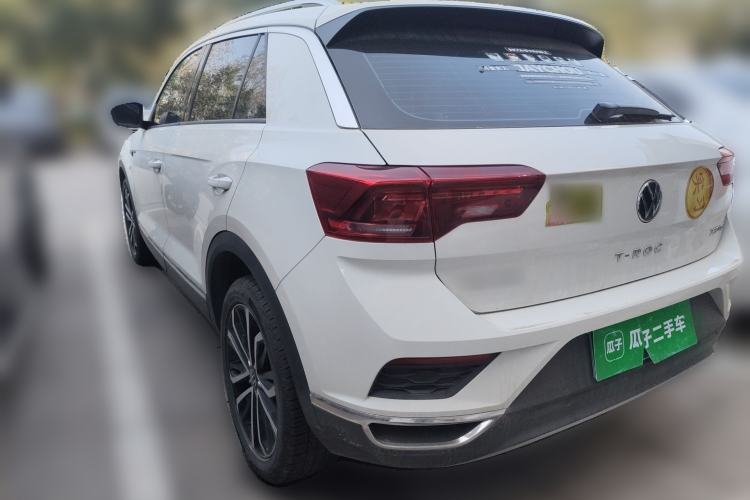 Used Volkswagen T-ROC 2022 280TSI DSG Two-Wheel Drive Comfort PLUS Rear Left 45 Deg