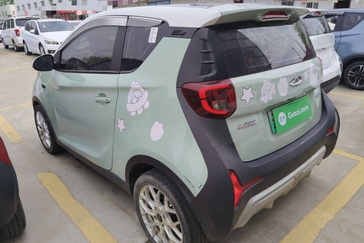 Used Chery QQ Little Ant 2022 Sweet Pink Edition Half-Sugar Version Lithium Iron Phosphate 29.2 kWh 30 kW 301 km Rear Left 45 Deg
