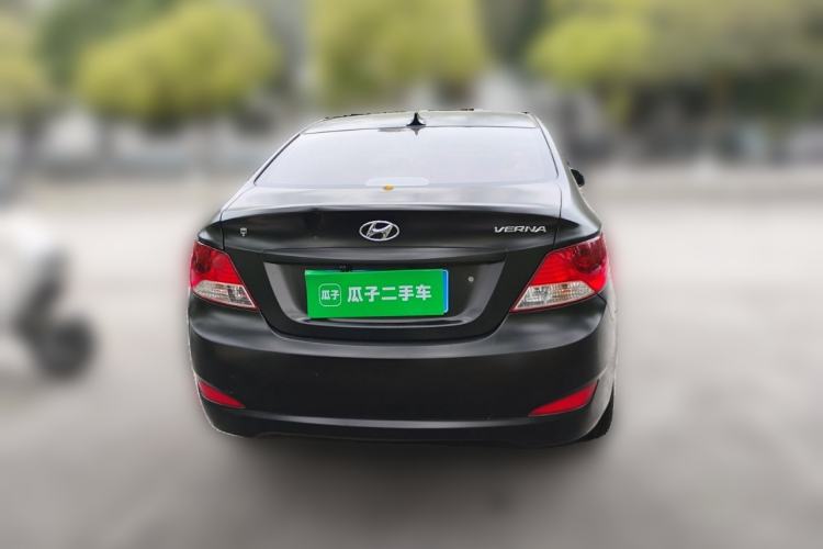 Used Hyundai Verna (older generation) 2010 Sedan 1.4L Automatic Luxury GLS Trim Rear