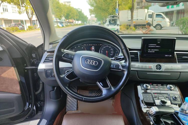 Used Audi A8 2014 A8L 45 TFSI quattro Comfort model Steering Wheel