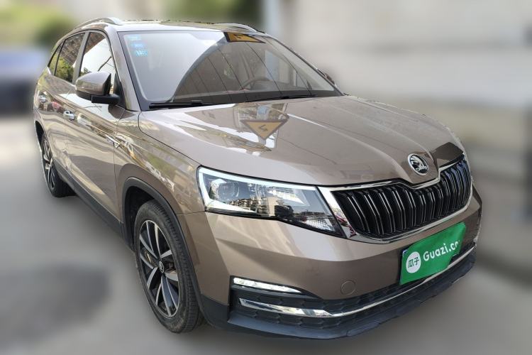 Used Skoda Kamiq 2018 1.5L Automatic Comfort Edition China V Standard Front Right 45 Deg