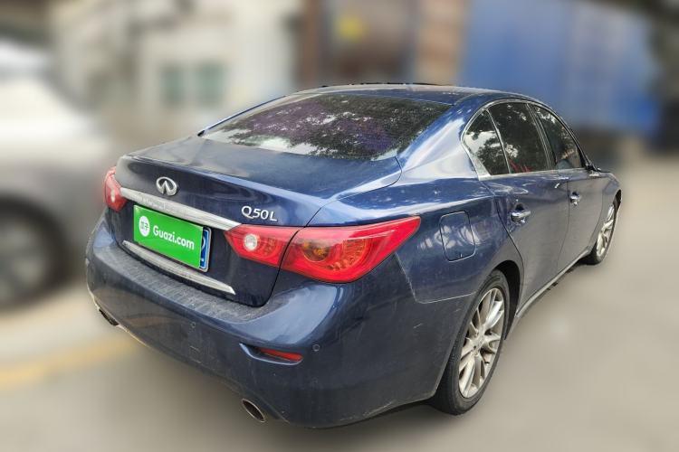 Used Infiniti Q50L 2016 2.0T Enjoyment Edition Rear Right 45 Deg