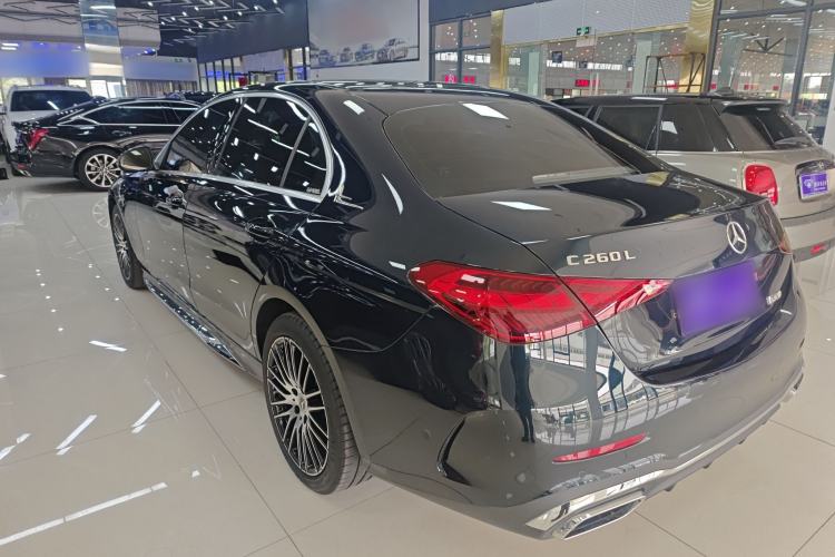 Used Mercedes-Benz C-Class 2024 Restyled C 260 L Sport Edition Rear Left 45 Deg