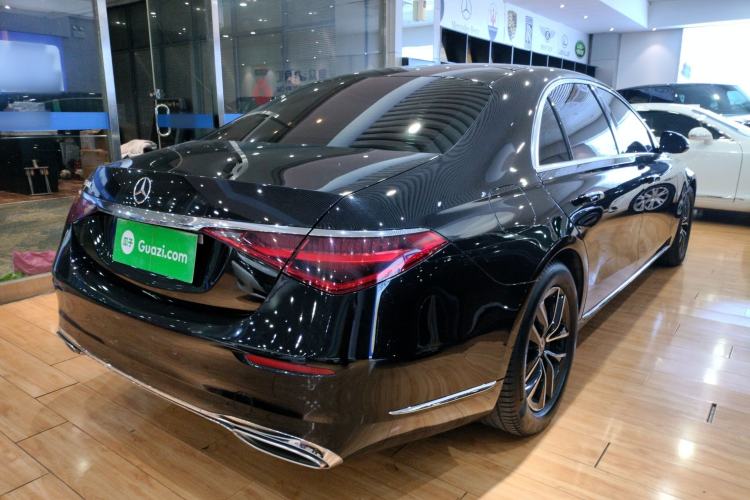 Used Mercedes-Benz S-Class 2021 S 400 L Business Model Rear Right 45 Deg