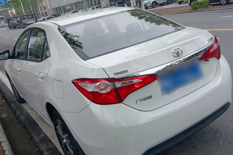 Used Toyota Levin 2016 1.6G CVT Elite Edition Rear Left 45 Deg
