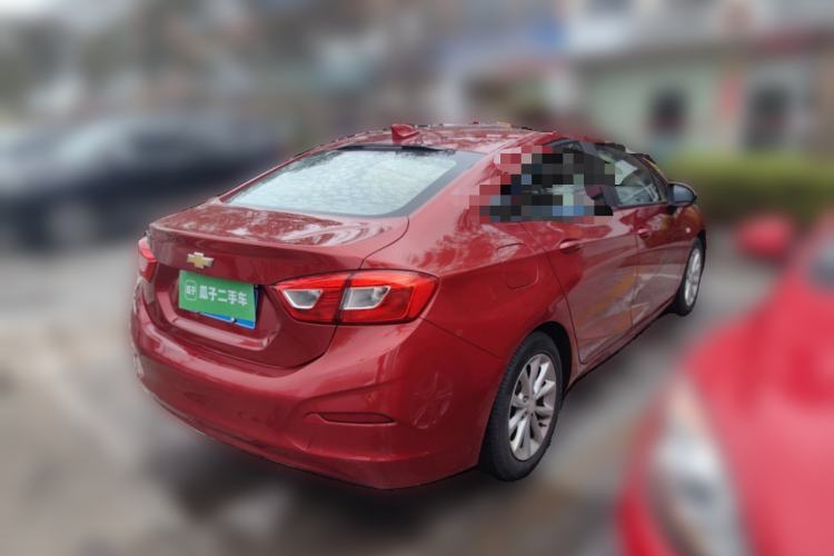 Used Chevrolet Cruze 2017 1.5L Automatic Pioneer Sunroof Edition Rear Right 45 Deg