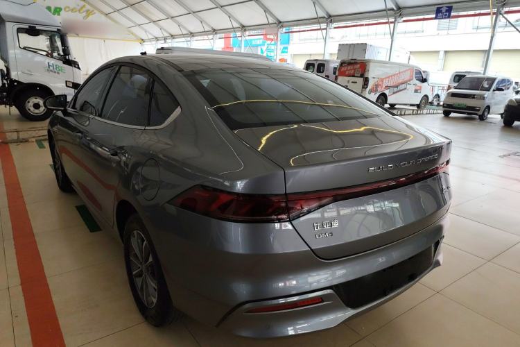 Used BYD Qin PLUS 2024 HONOR Edition DM-i 55KM Leading Model Rear Left 45 Deg