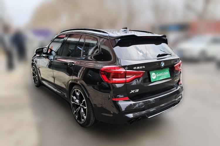 Used BMW X3 M 2019 X3 M Competition Edition Rear Left 45 Deg
