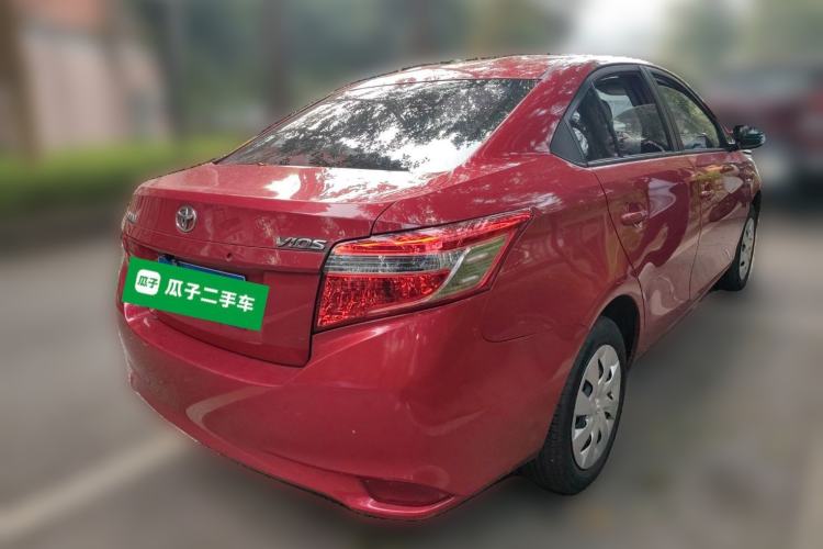 Used Toyota Vios 2016 1.5L Automatic ZhiZhen Xingyao Edition Rear Right 45 Deg