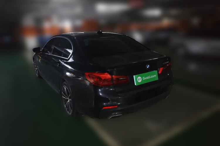 Used BMW 5 Series 2020 530Li Leading Model M Sport Package Rear Left 45 Deg